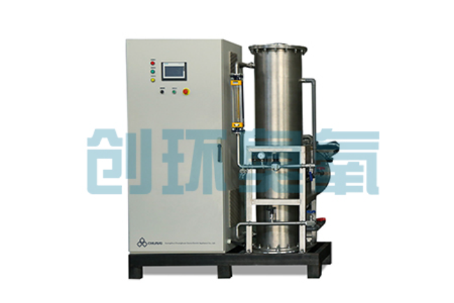 可克达拉高色度印染废水生化后仍不达标?臭氧发生器深度脱色工艺如何兜底?